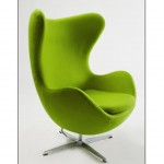 Egg Chair Green (Medium)