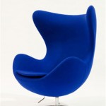 Egg Chair blue (Medium)