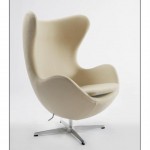 Egg Chair white (Medium)
