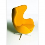 Egg Chair yellow (Medium)