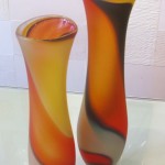Fluid Vase Pair (Medium)