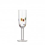 Millefiori Champagne Flute (Medium)