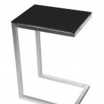 Occasional Table Safari Glass Black 3Q small (Medium)