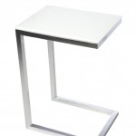 Occasional Table Safari Glass White 3Q small (Medium)