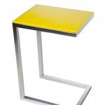 Occasional Table Safari Glass Yellow 3Q small (Medium)