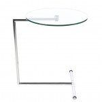 Occasional Table Sprint round clear side small (Medium)