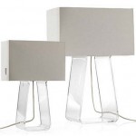 Pablo Tube Top Lamp Clear