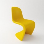 Panton Chair yellow (Medium)