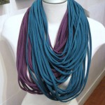 Scarf-Lace Purple & Teal (Medium)