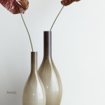 Beauty Vase Taupe (Medium) (Medium)