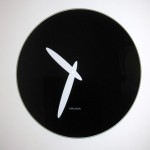Bold Hand Wall Clock Black (Medium)