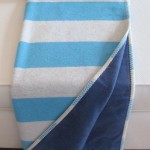 Sylt Throw_Stripes_Blue (Medium)