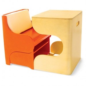 Click Desk Orange (Medium)