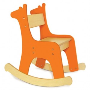 Rocking Chair Giraffe Orange (Medium)